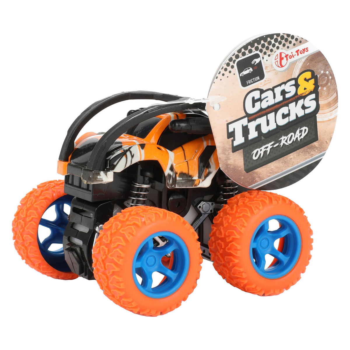 Vehicool cars trucks frictie monster truck flip over