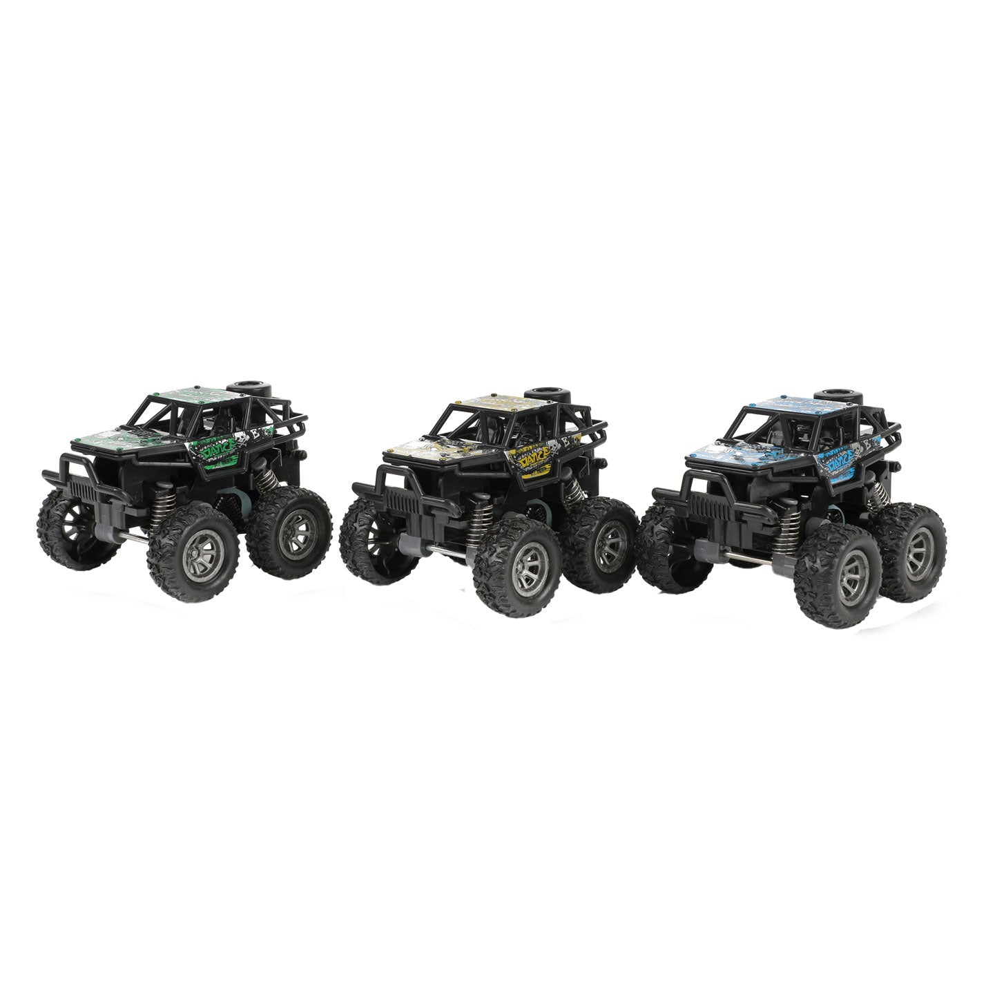 Auto's Vrachtwagens Pull-back Monster Truck 4x4