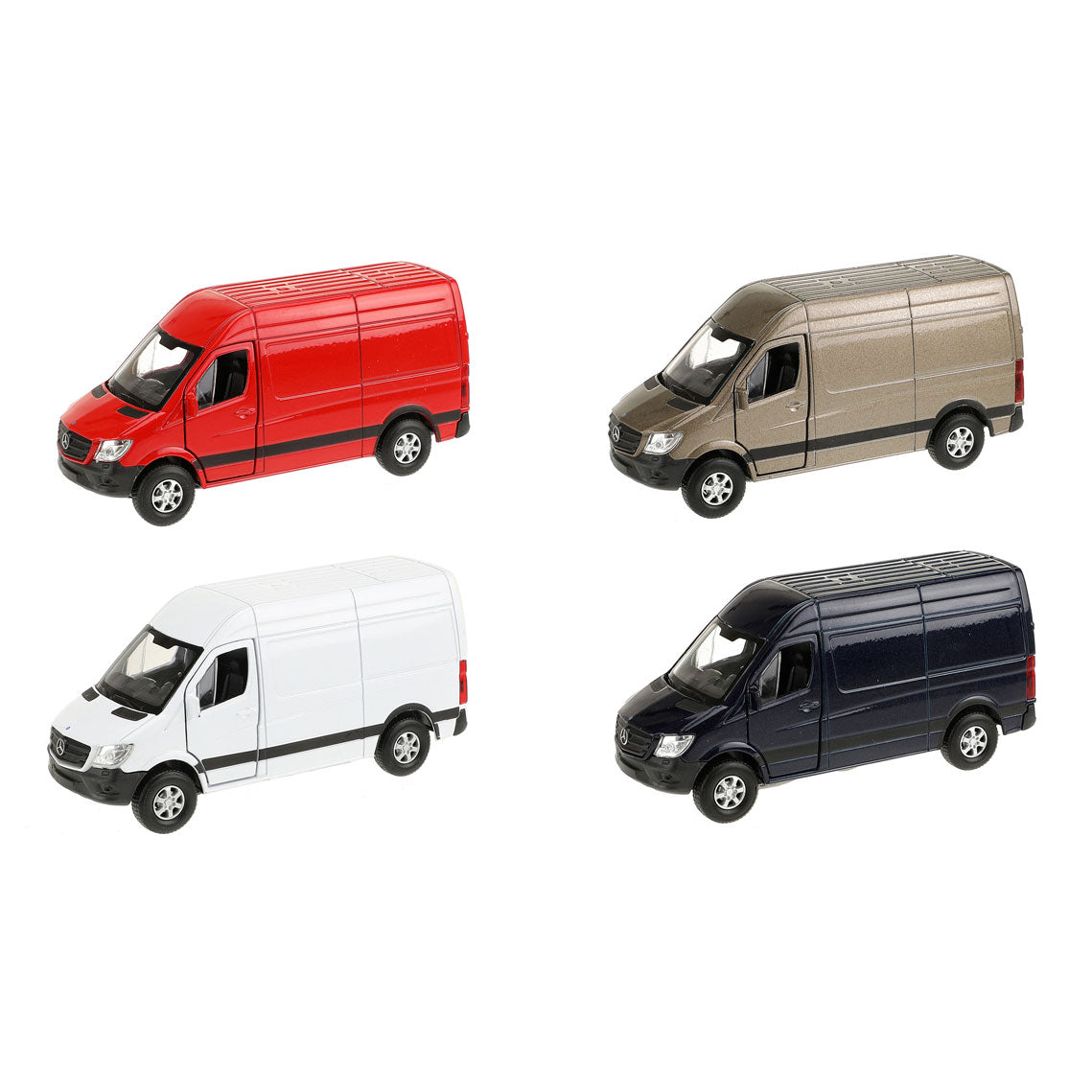 Toi-Toys Welly Mercede-Benz Sprinter Paneelbus Modelauto