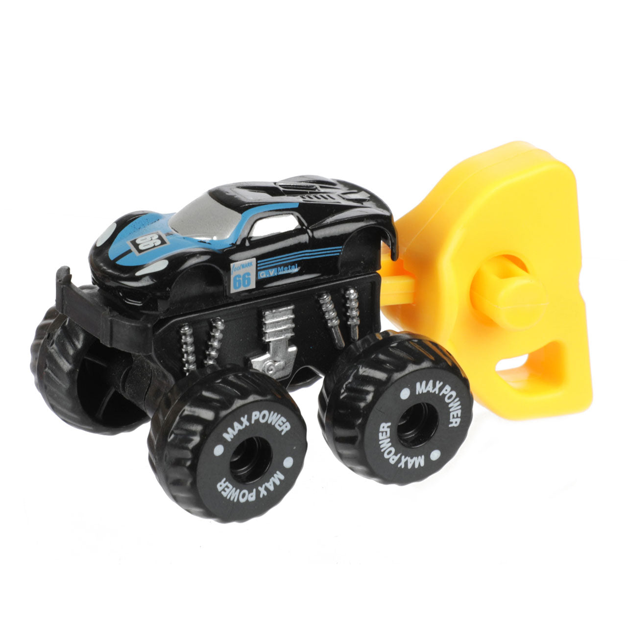 Monster Truck ontmoette Afschieter in Ei