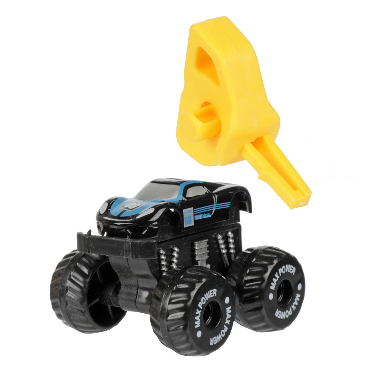 Turbo racers monster truck met afschieter in ei