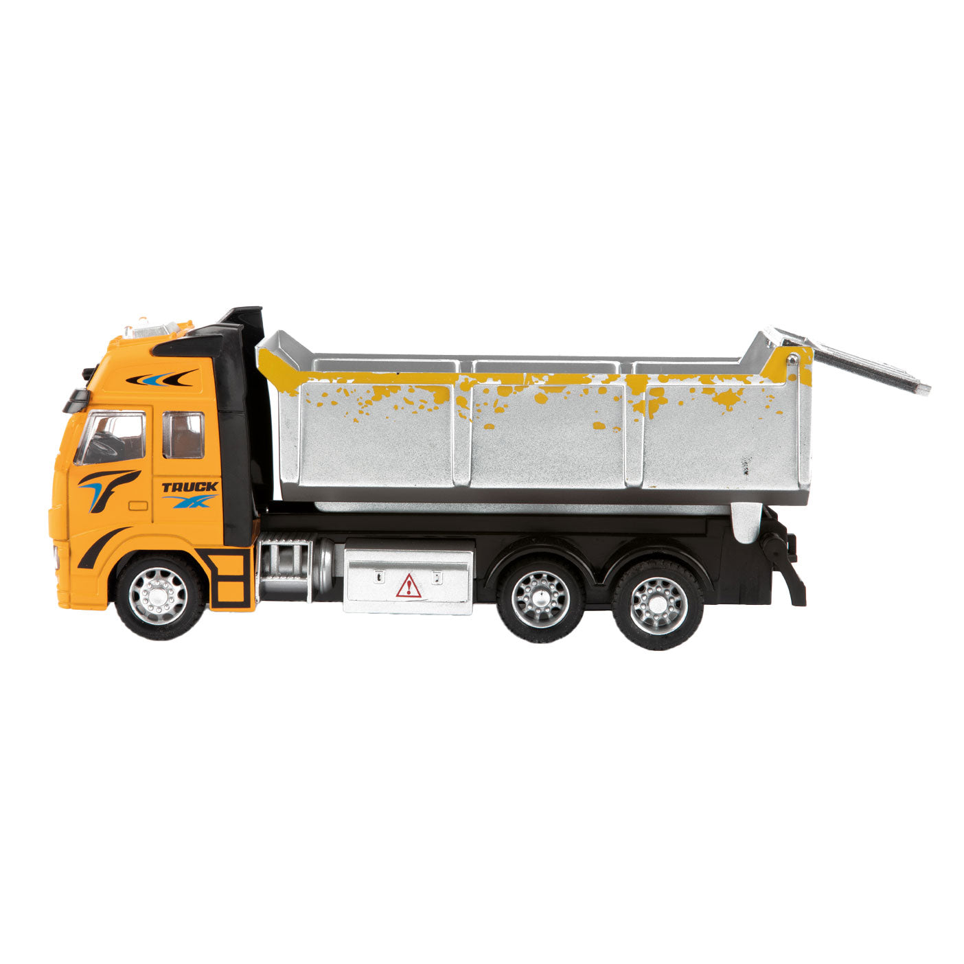 Metalen Pull-back Kiepwagen 1:38