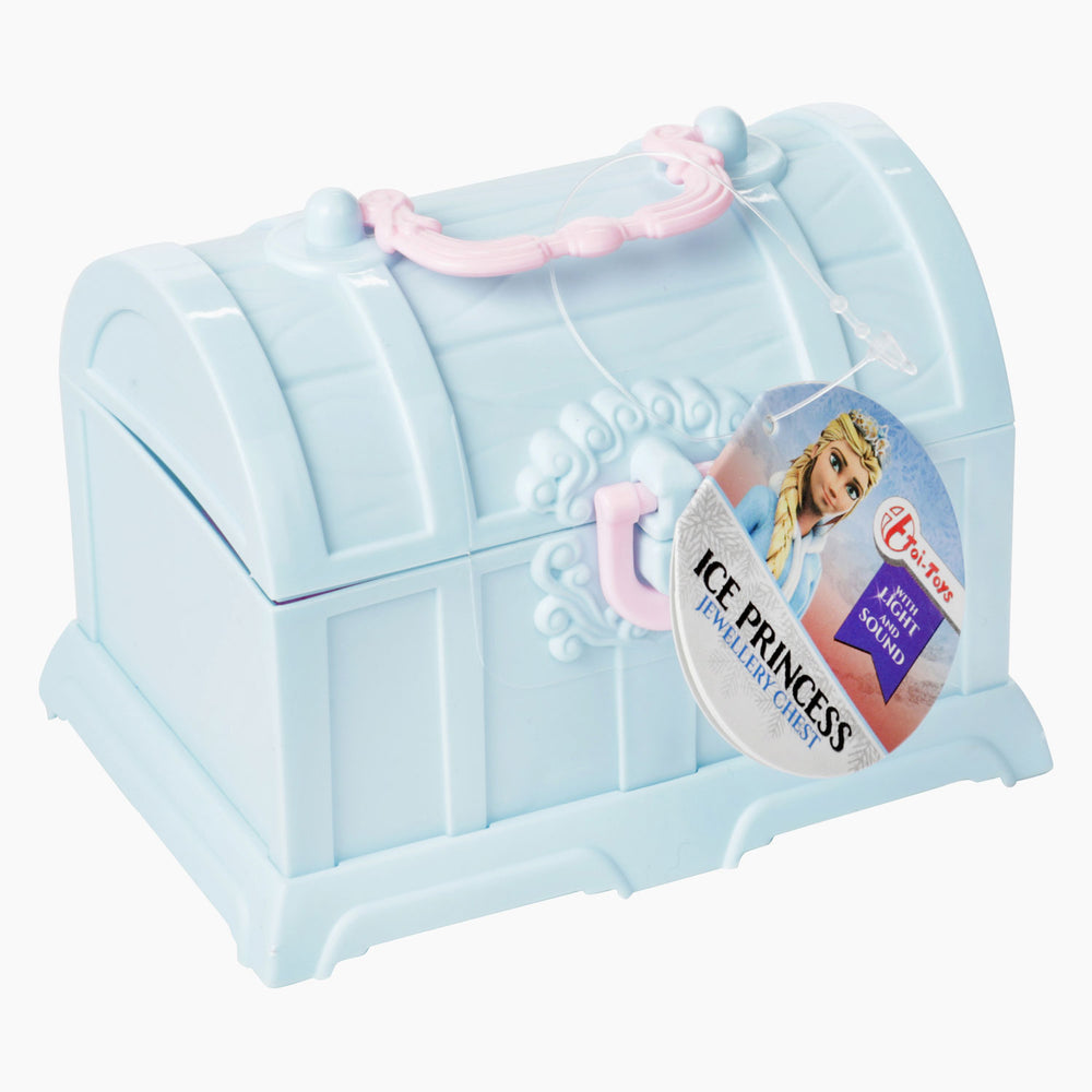 Toi-toys ice princess sieraden in schatkist met licht en geluid