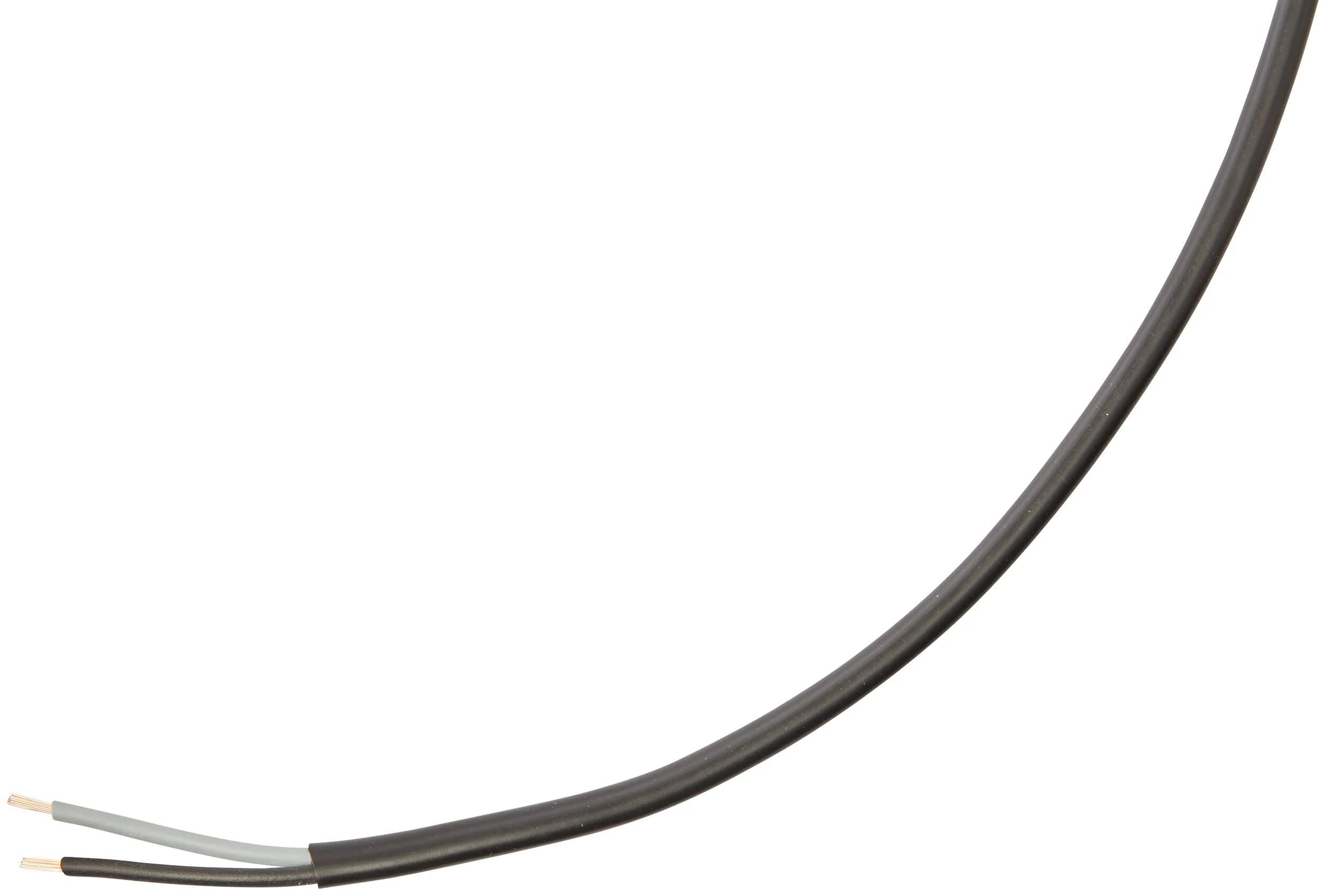 Hella fahrzeugleitung plastic cable flkk2x1.5 black