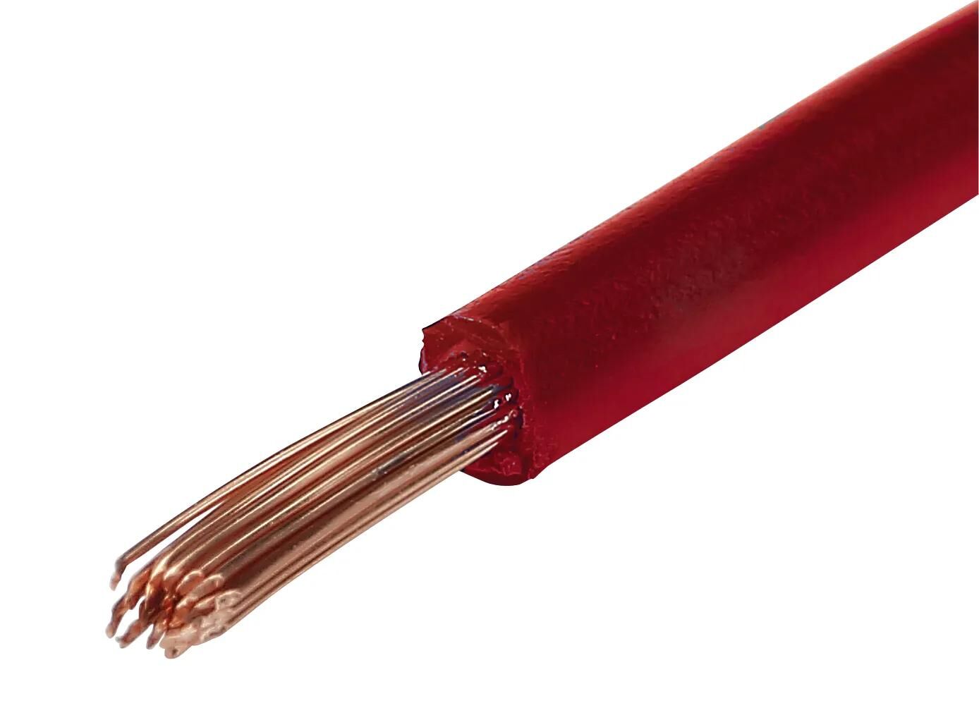 Hella fahrzeugleitung plastic cable flkf 6.0 red