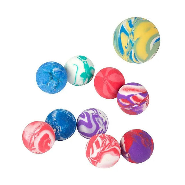 Toi-toys leuke stuiterballen knikker, 10st.