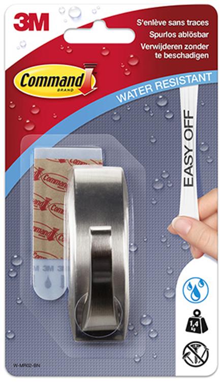 3m 1006168 - wmr02bn comm modern geborsteld nickel m | 6 stuks