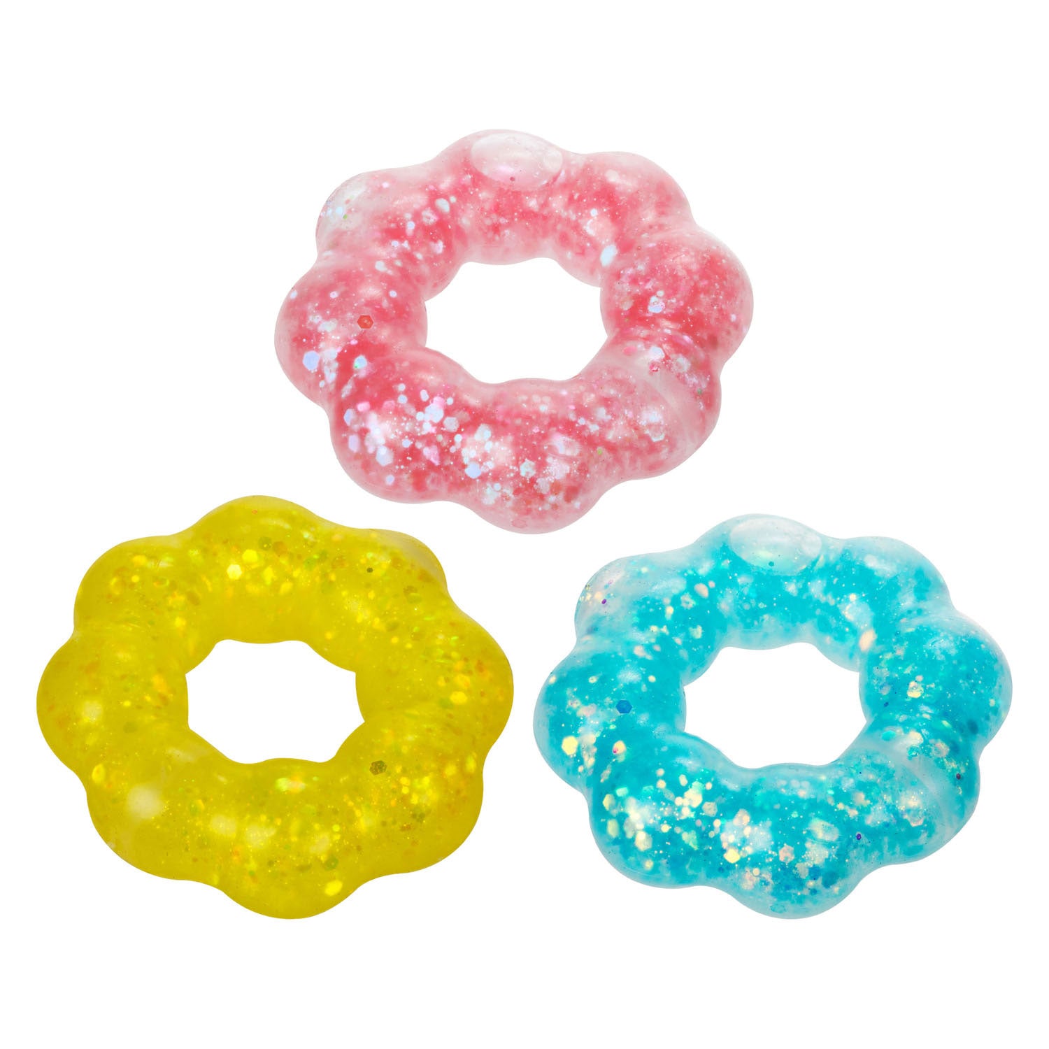 Toi-toys leuke knijparmband bloem met glitters