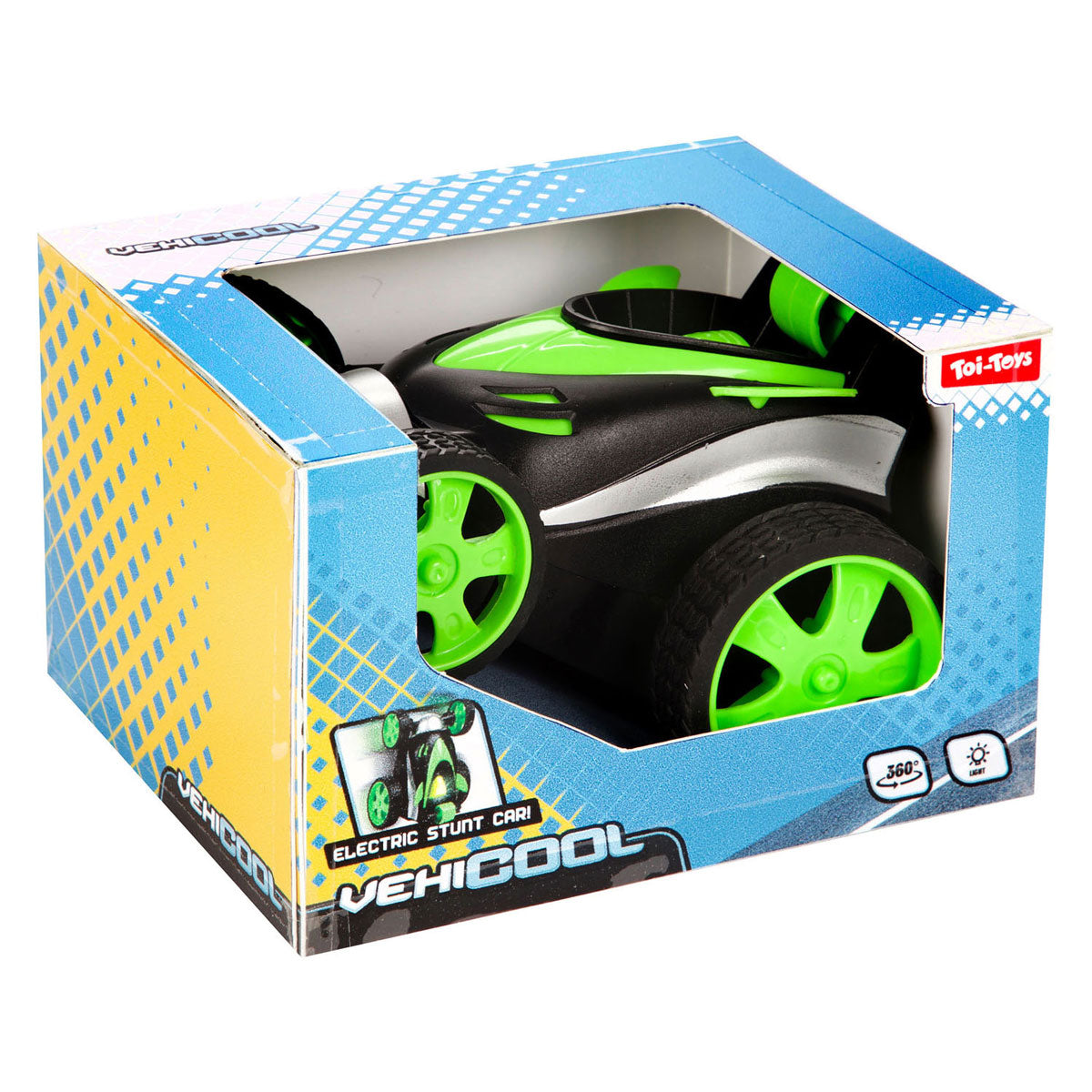 Toi-toys vehicool elektrische 360 ​​stuntauto met licht