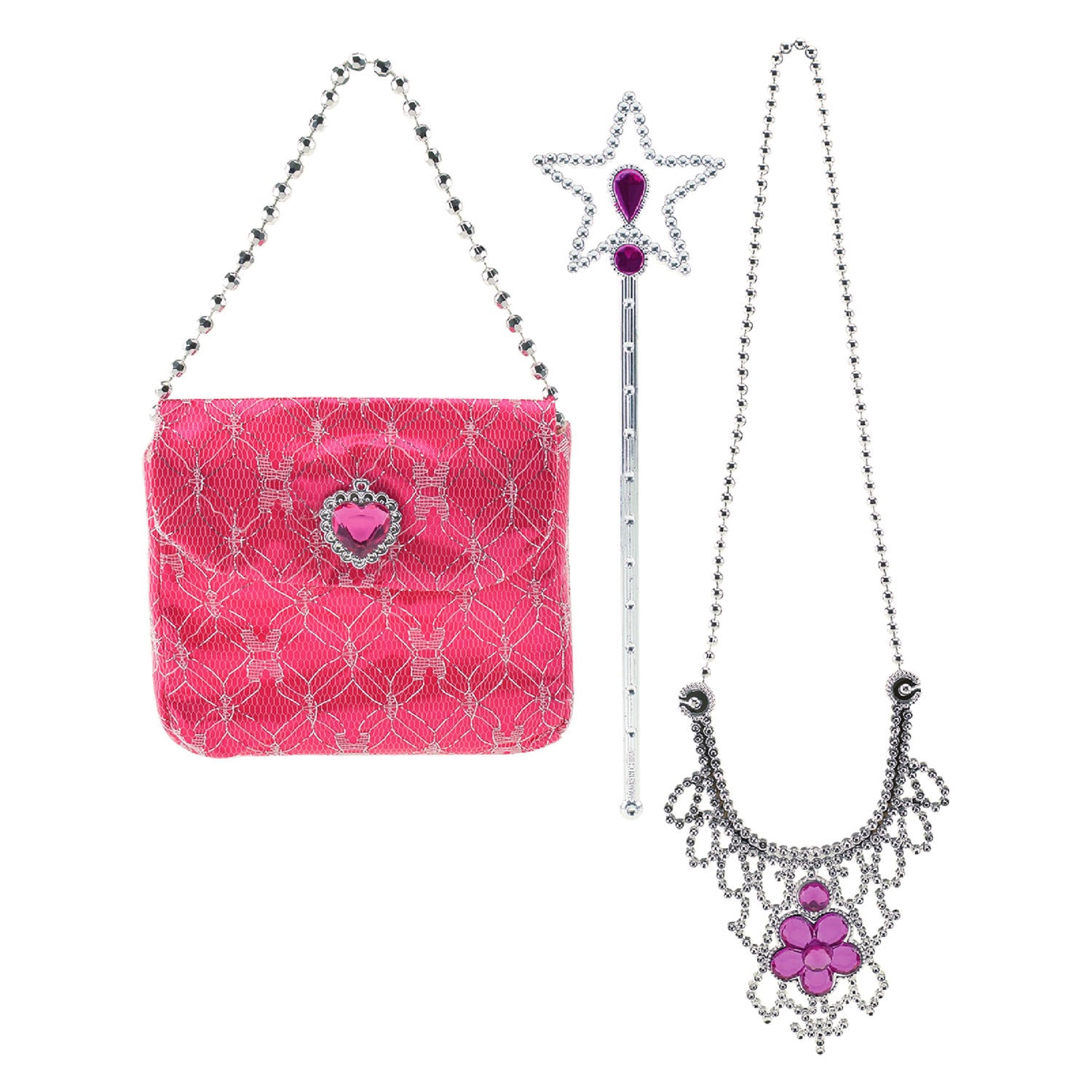 Toi-toys prinsessenvriendjes sieraden en staf in tas