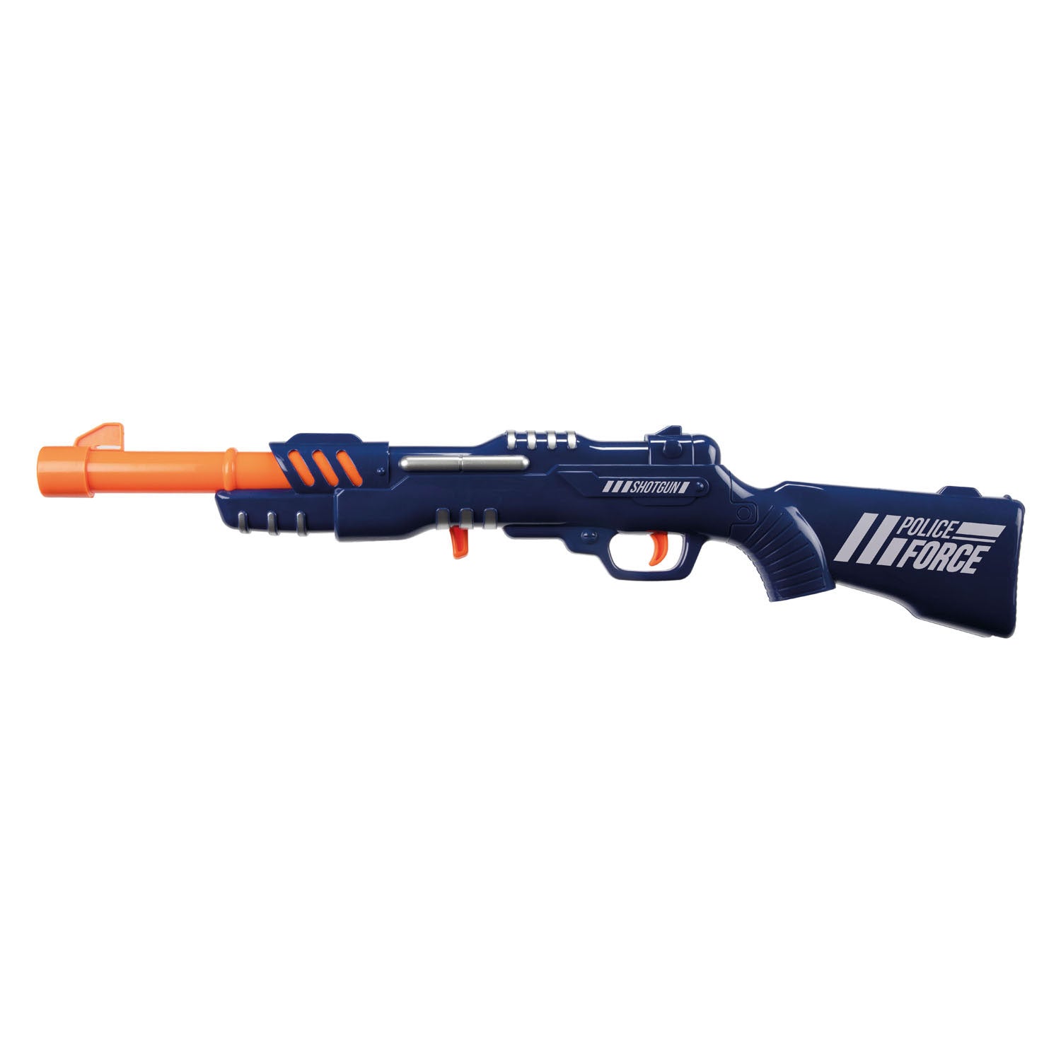 Toi-toys politiegeweer blauw met 6 schuimpijlen