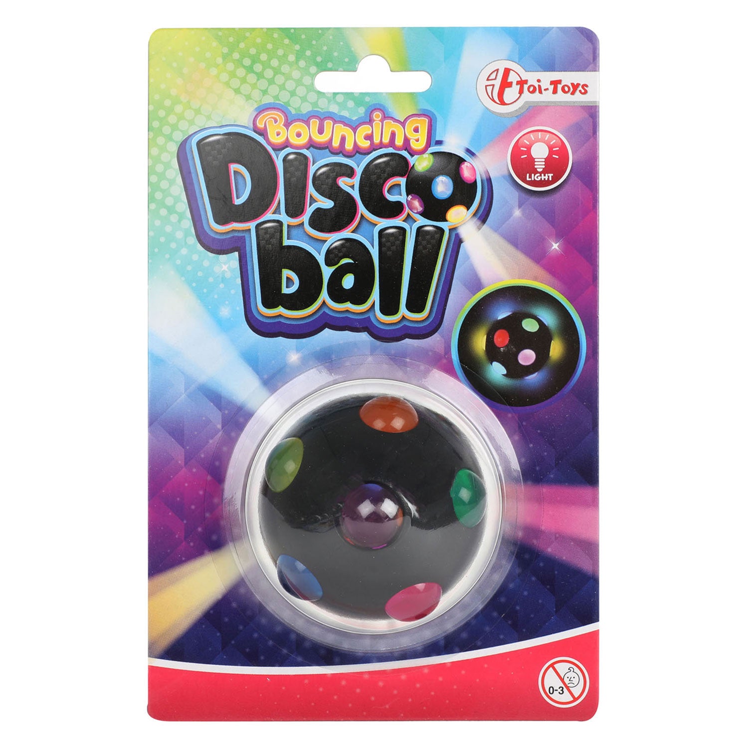 Toi-toys leuke stuiterbal disco