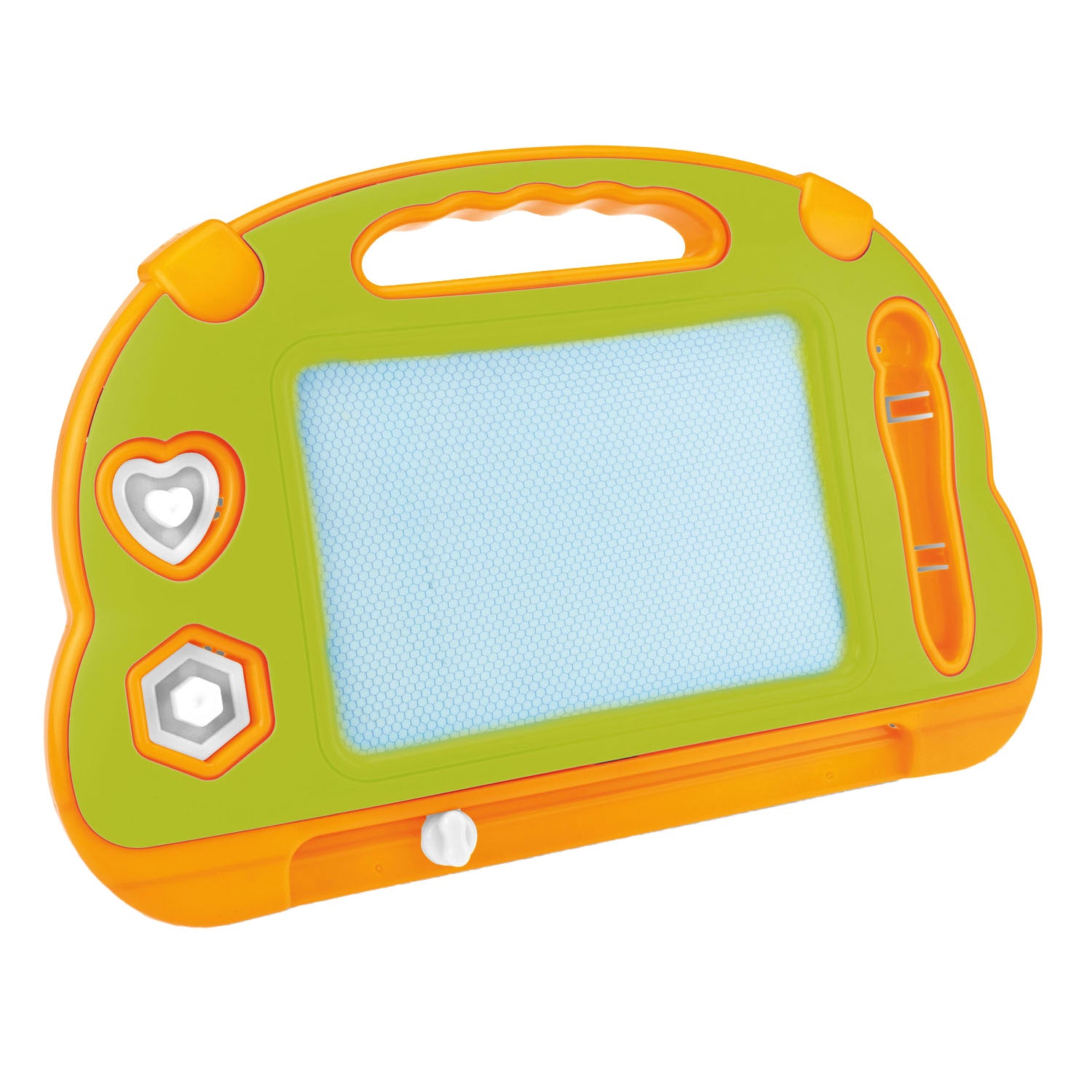 Toi-toys creativiteit magnetisch tekenbord met pen en vormen