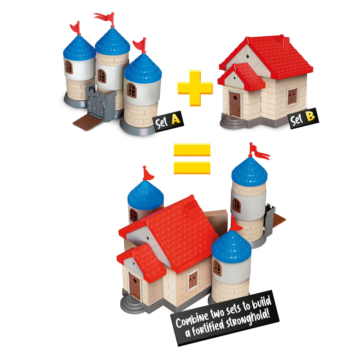 Kidscovery zandhuis bouwen set verschillende uitvoeringen
