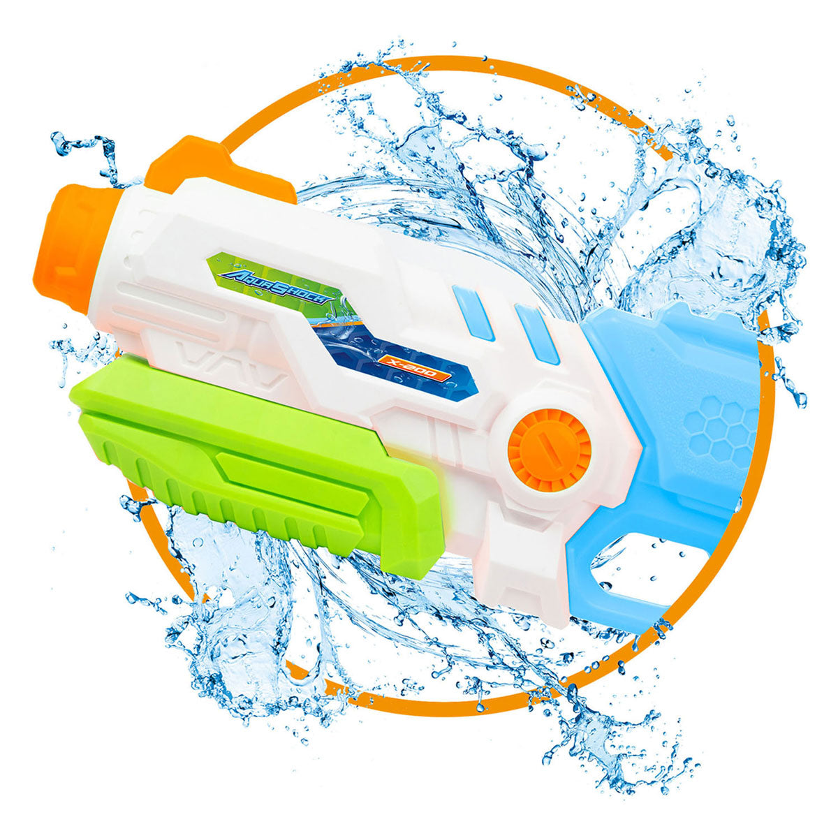 Spatwaterpistool zeshoek, 850ml