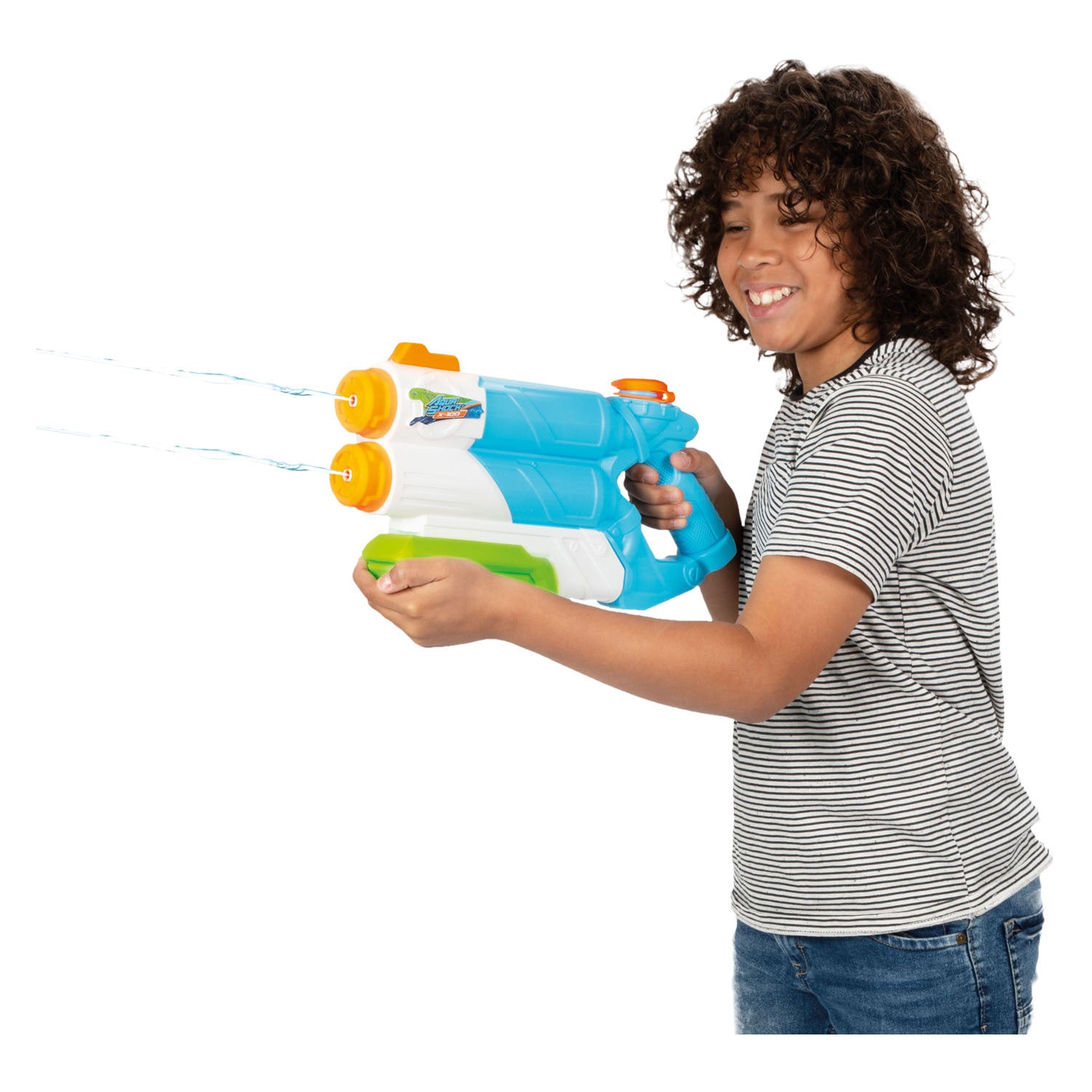 Spatwaterpistool met dubbele loop power, 1080ml