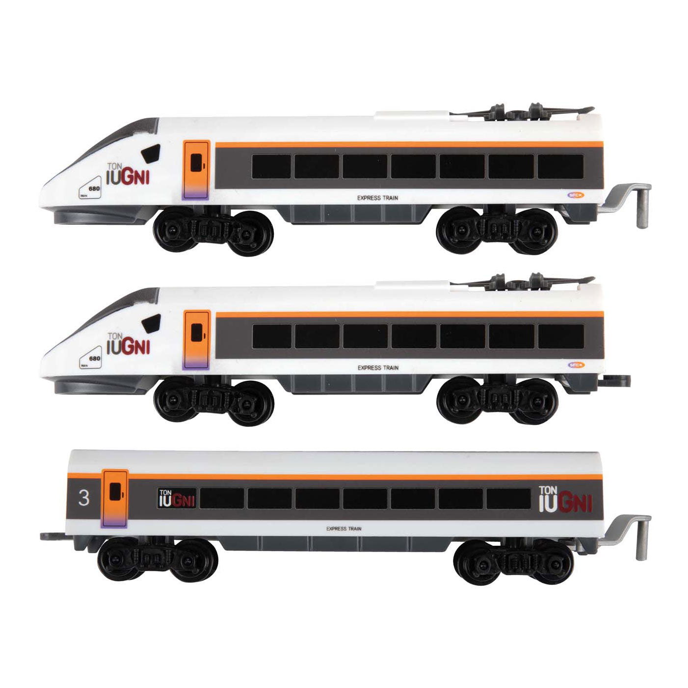Toi-toys treinset elektrische hogesnelheidsrails, 15dlg.