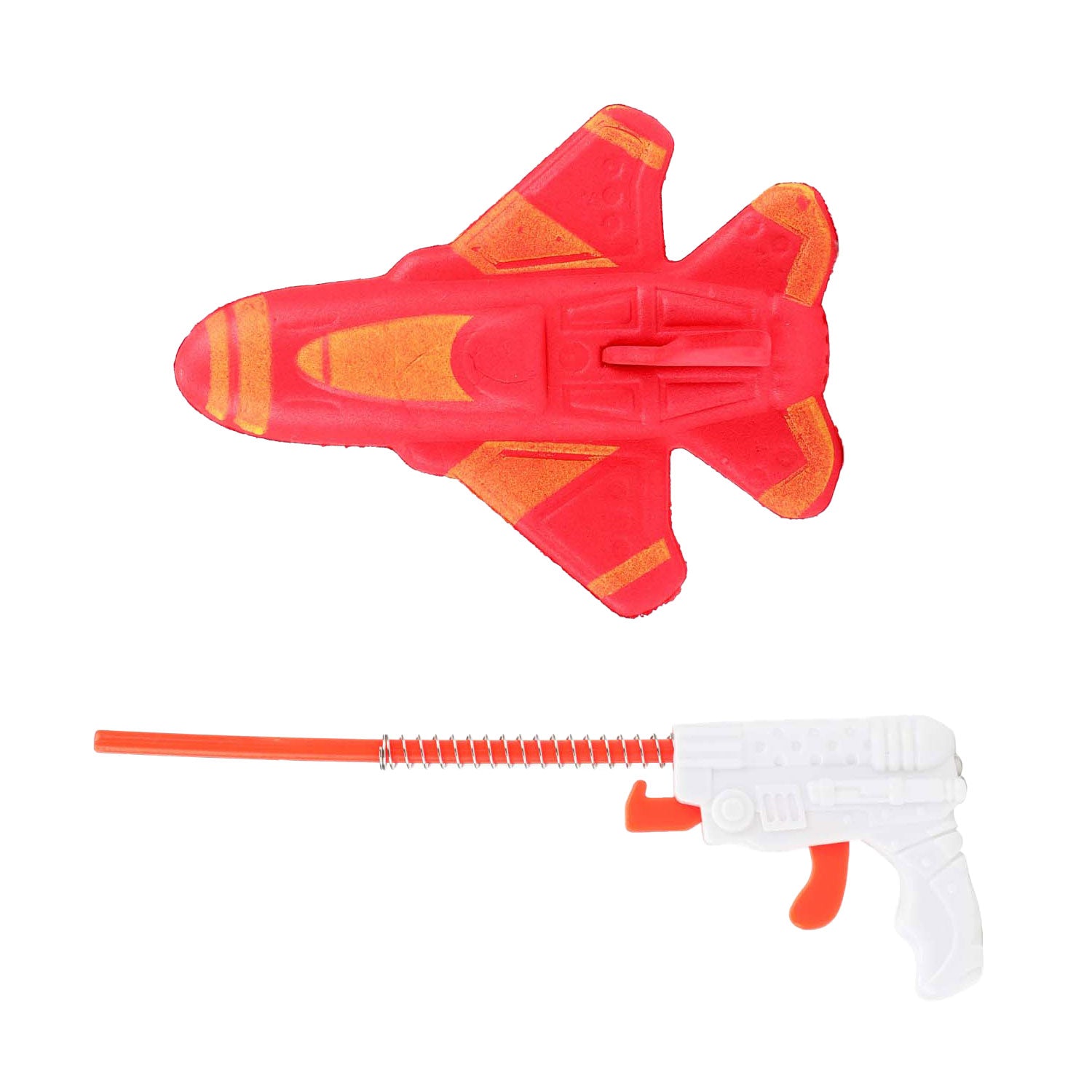 Toi-toys speelt een afschiet schuimvliegtuigje