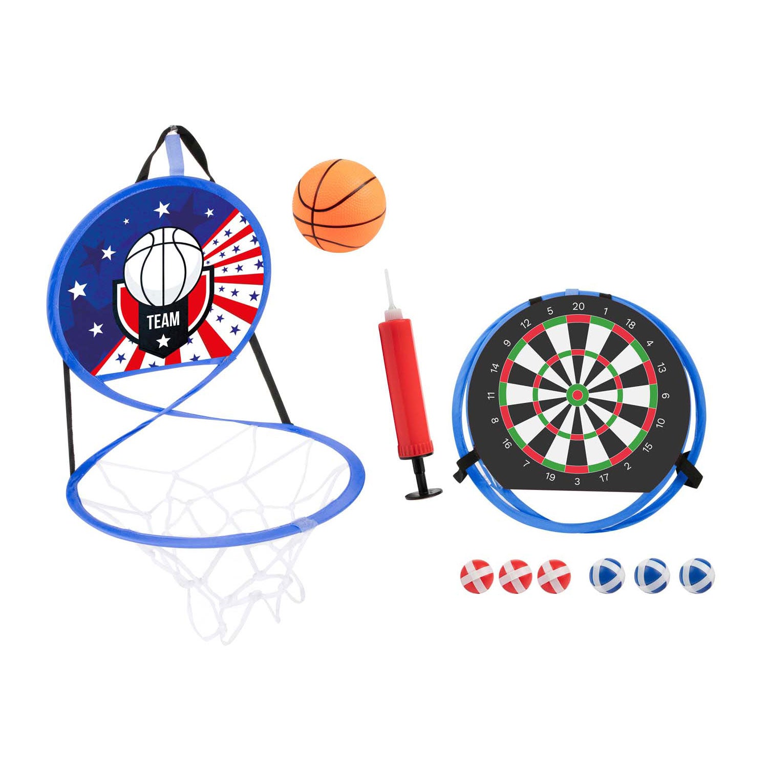Adrenix speldarts basketbal 2in1 spel