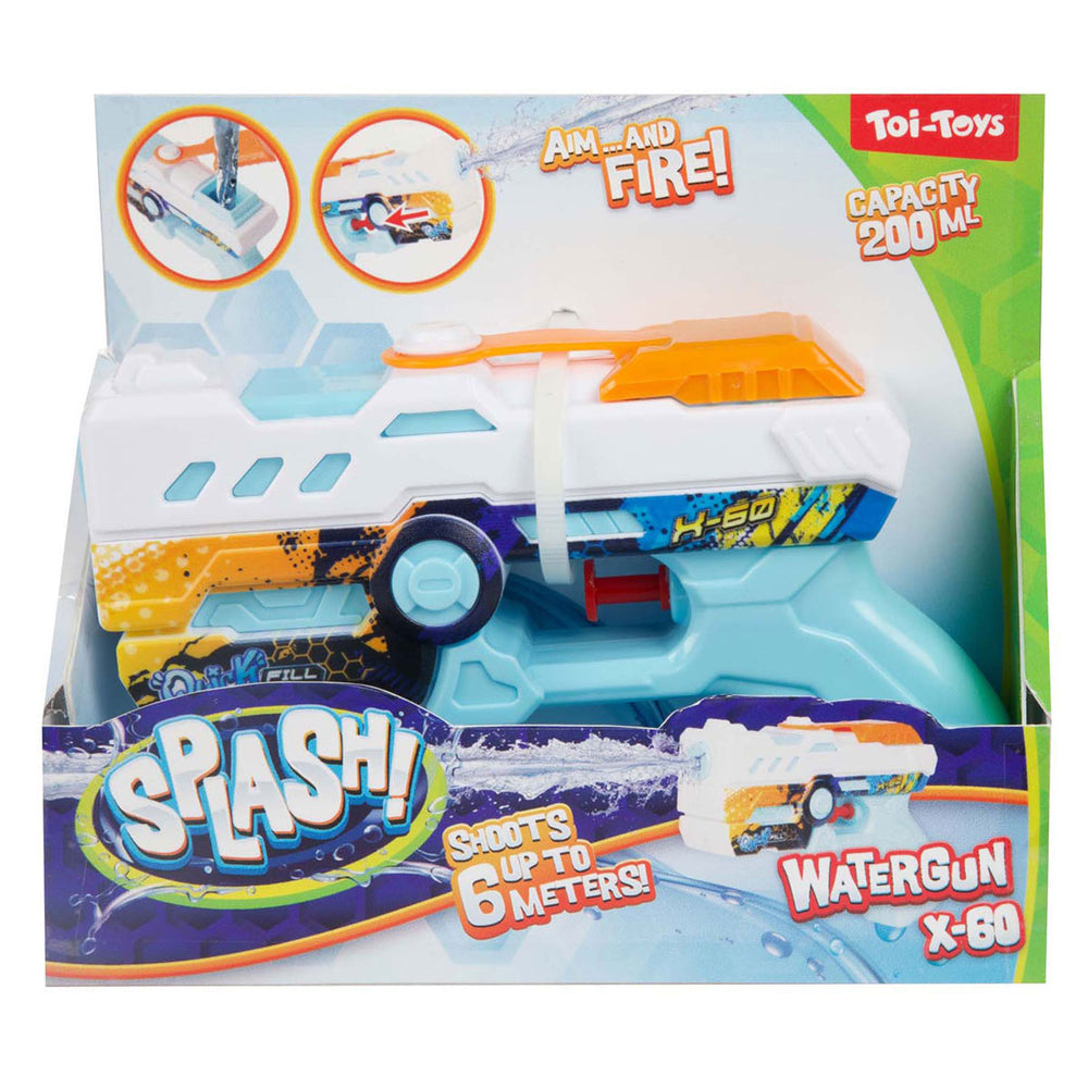 Toi-toys splash waterpistool snel vullen x60