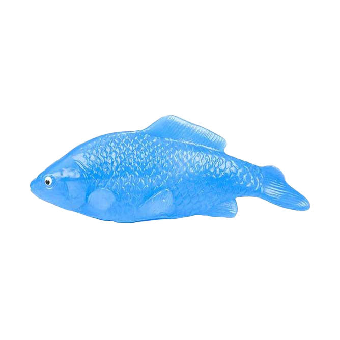 Toi-toys leuke super rekbare klaverige vis neon koi