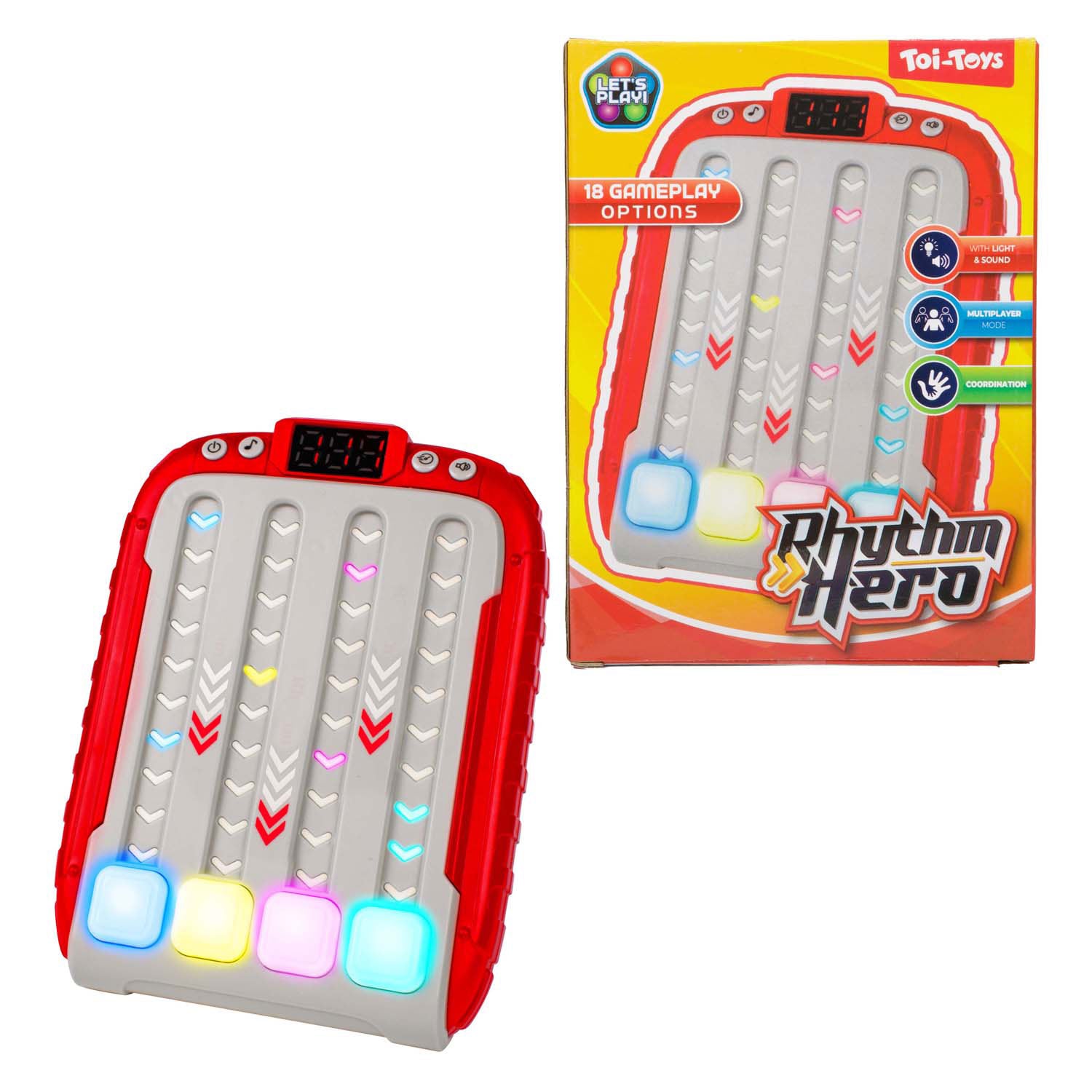 Toi-toys leuke elektronische spelritmeheld met licht en geluid