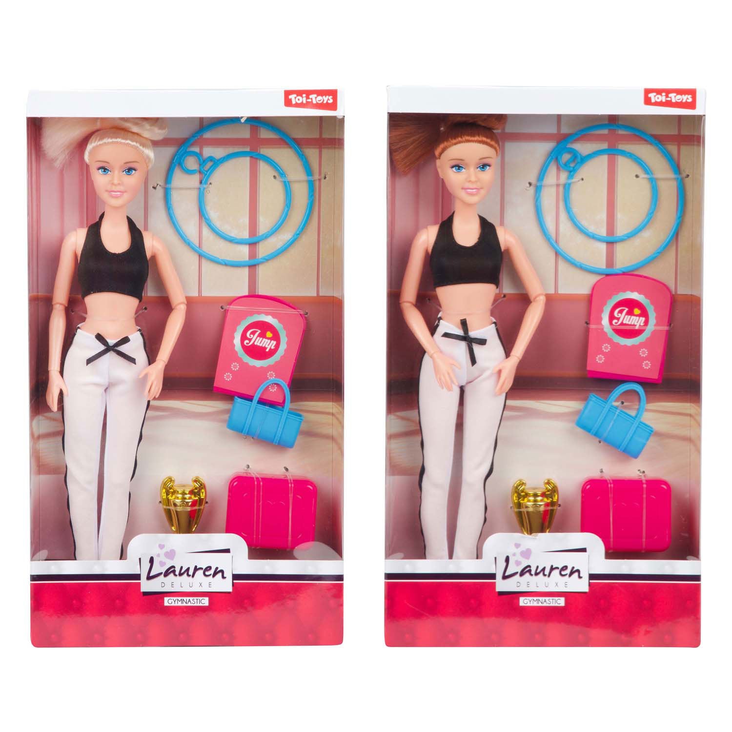 Lauren modepop gymnastiek met accessoires