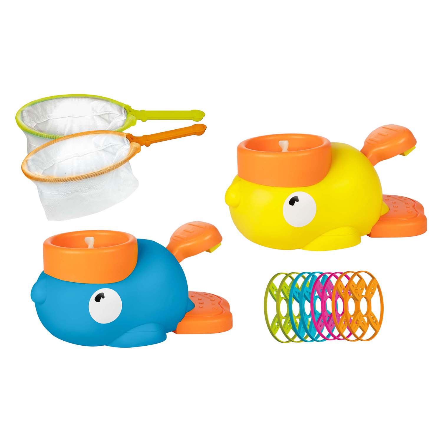 Toi-toys vangspel eendjes met vliegende schijven