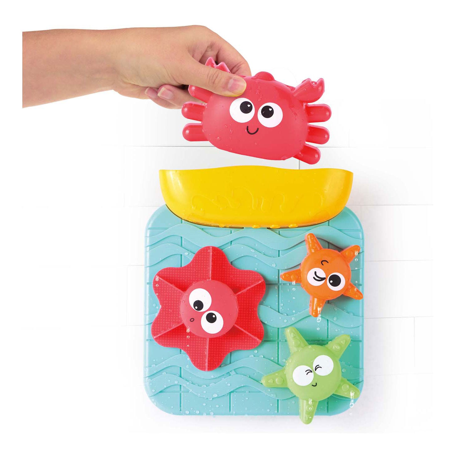 Toi-toys kleine sterren badspeelgoed watermolen krab