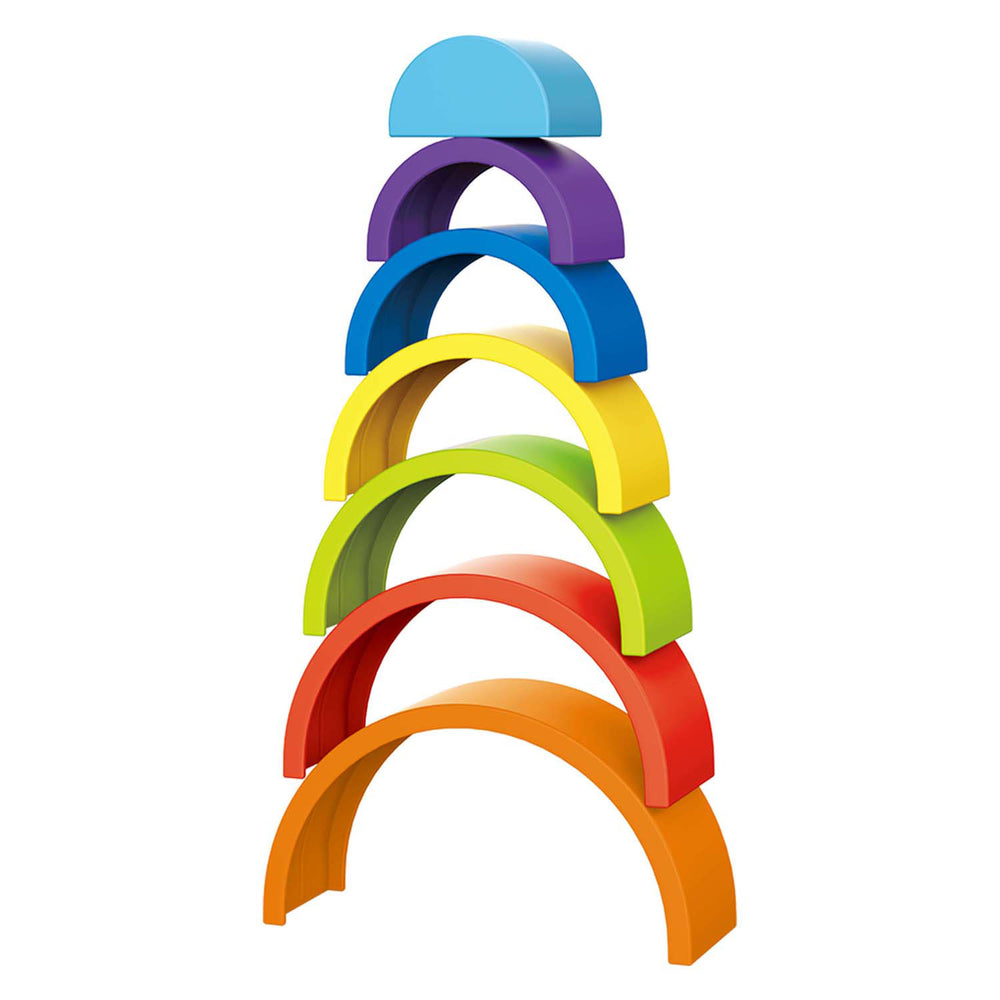 Toi-toys kleine sterren regenboog stapeltoren 7-delig