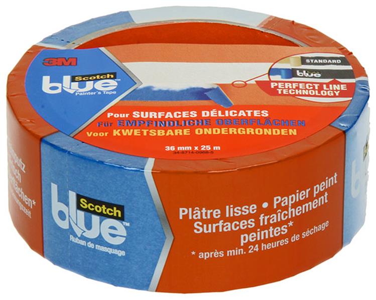 3m 1007628 - tape kwets.ondergr 36mmx25m | 16 stuks