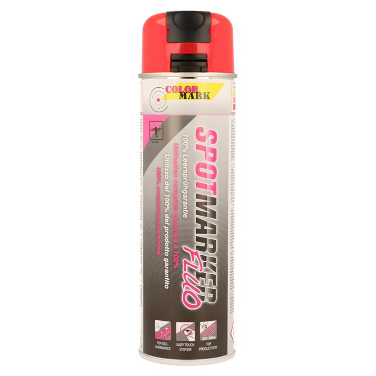 Motip 1052037 - sp.500ml.cm spotm.fluo rot spuitbus 500 ml | 1 stuks