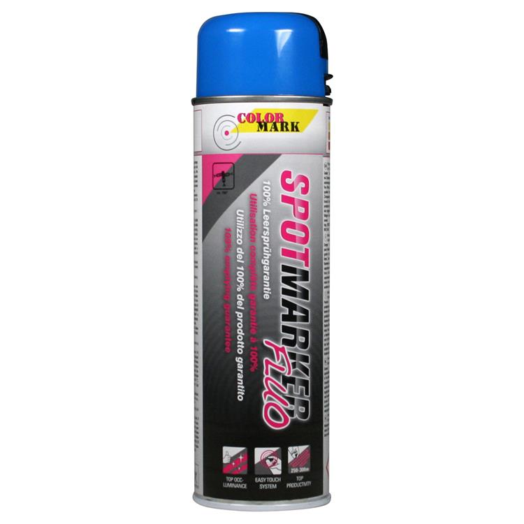 Motip 1052041 - sp.500ml.cm spotm.fluo blau spuitbus 500 ml | 1 stuks