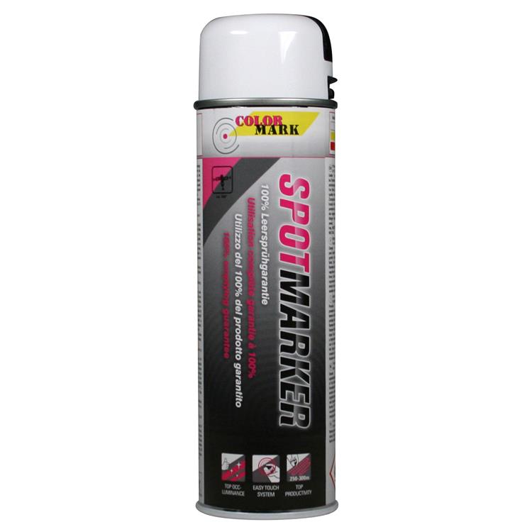 Motip 1052044 - sp.500ml.cm spotmarker weiss spuitbus 500 ml | 1 stuks