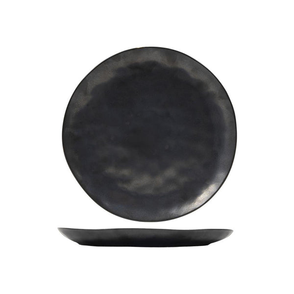 Svenska living dinerbord manhattan ø27,5cm doos a 6 stuks antraciet