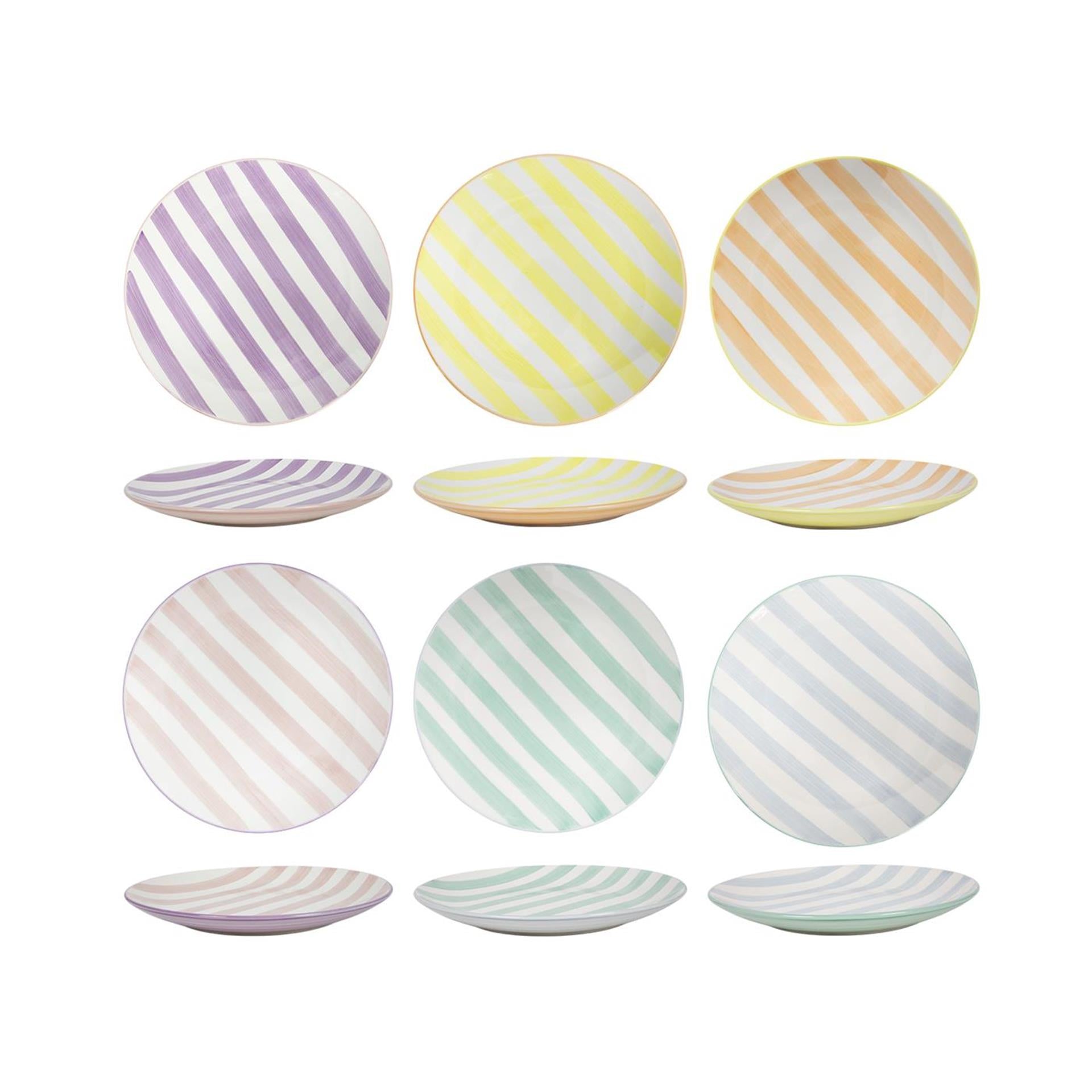 Dinerbord 2-tone doos a 6 stuks ø26,5cm