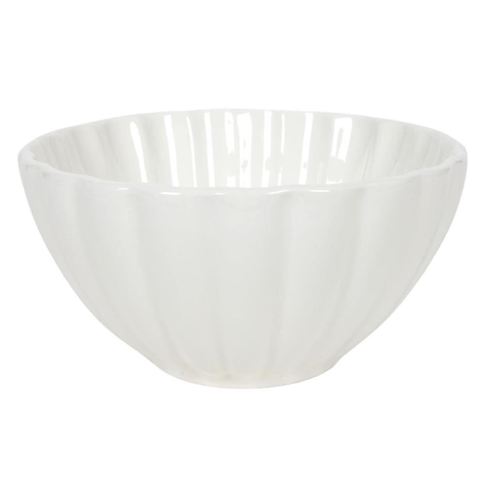 Svenska living schaaltje ø14cm flower off white 6st