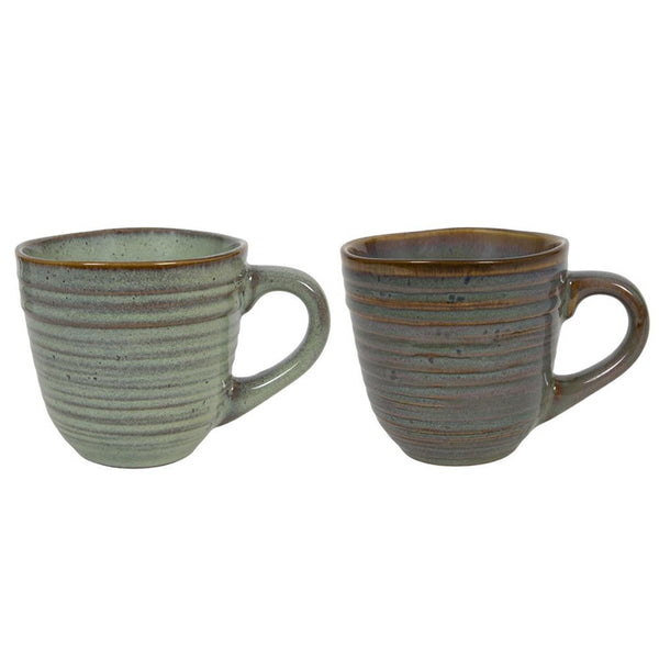 Svenska living koffiemok met oor ø9,7x9cm 380ml doos a 6 stuks