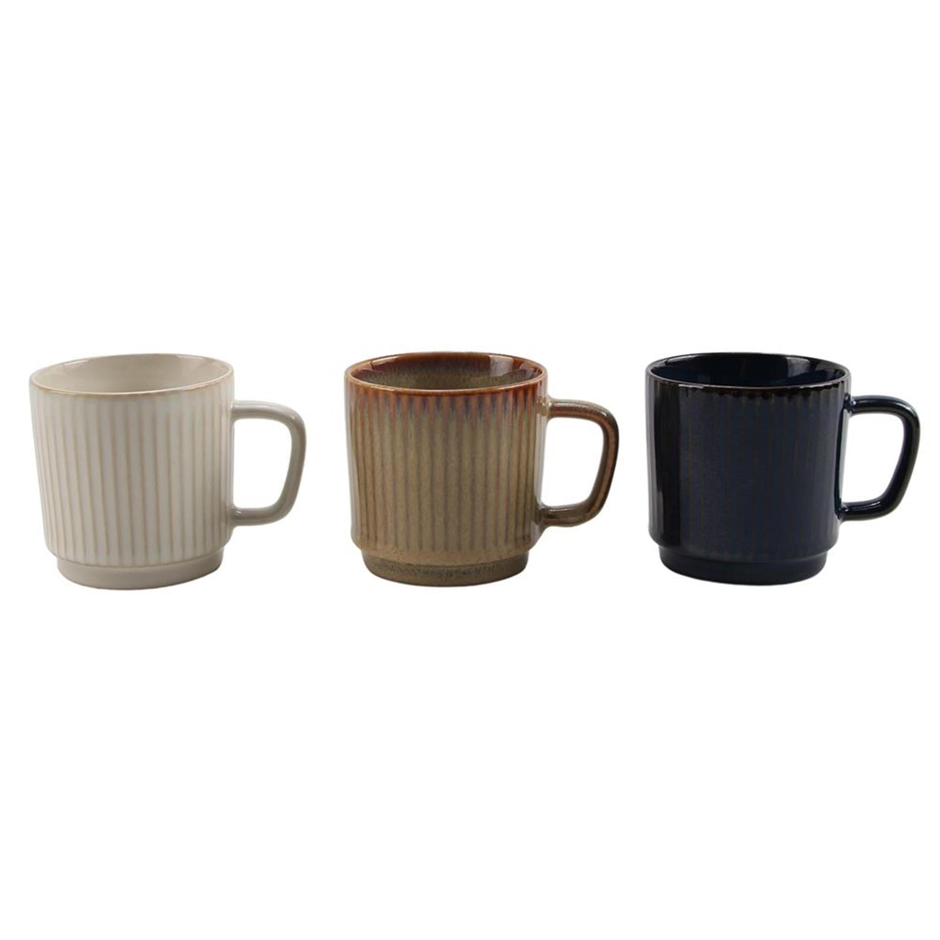 Svenska living koffiemok stapelbaar bistro 270ml 6st