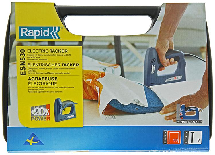 Rapid 1040307 - elektrische tacker type esn530 koffer | 1 stuks
