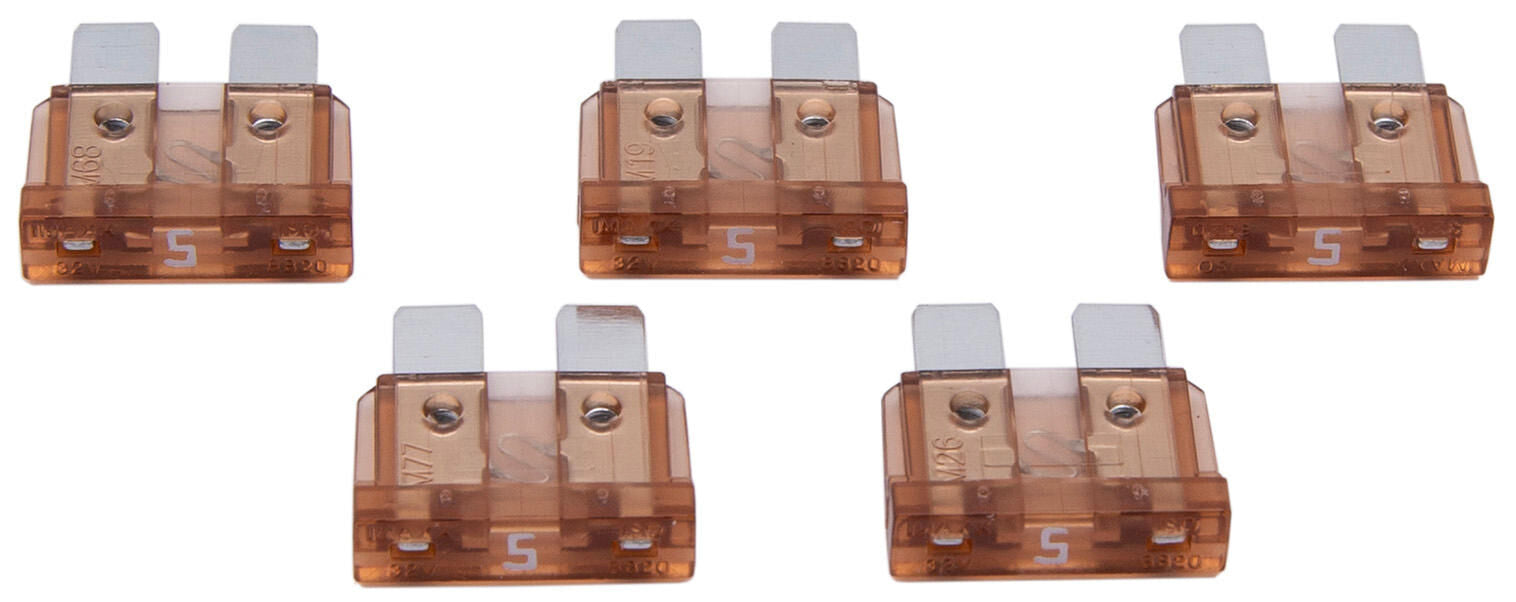 Dresselhaus zekering platte stekker flat fuse 5a according to sae standard