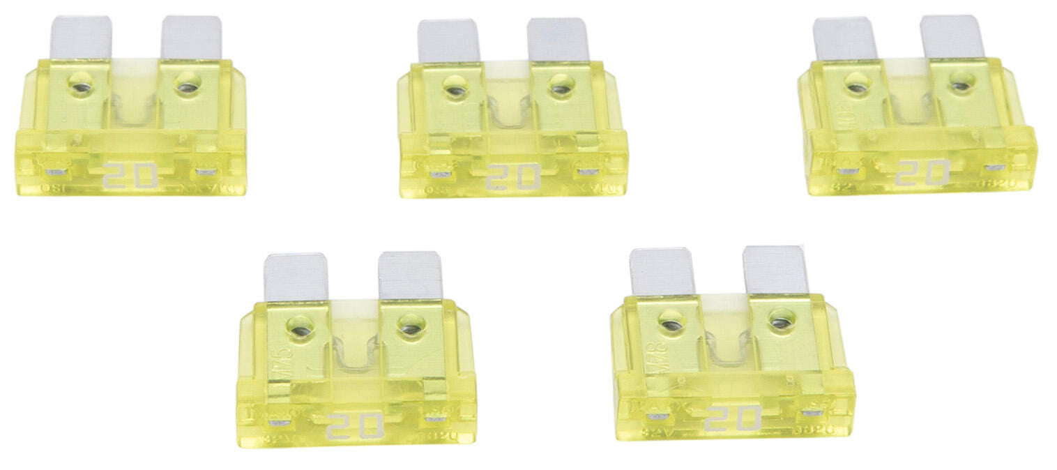 Dresselhaus zekering platte stekker flat fuse 20a according to sae standard