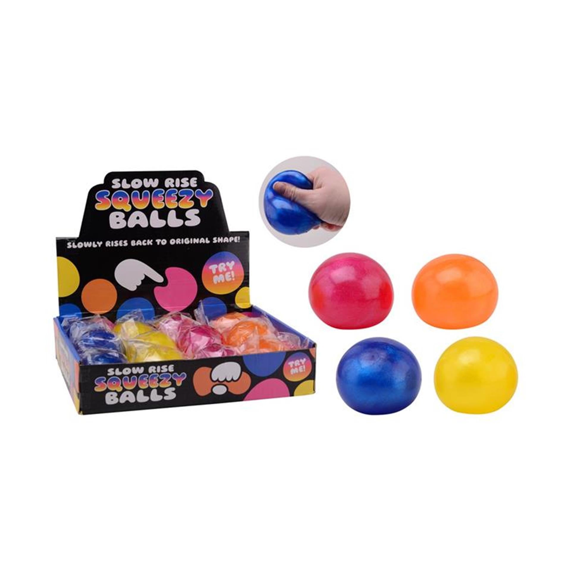 Johntoy john toy slow rise squeezy bal ø9cm