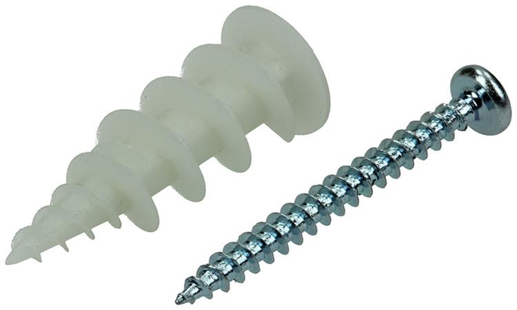 Celo 1008008 - gipsplaatpluggen met schroef nylon 9gkdpz 50 stuks | 2 stuks