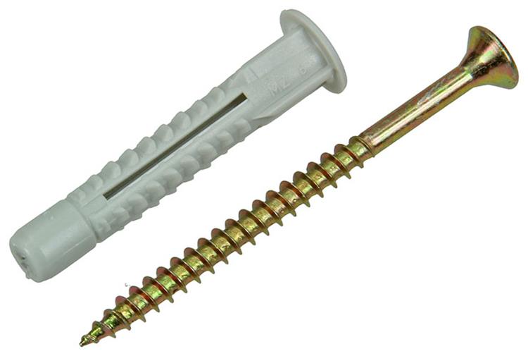 Celo 1008029 - niversele pluggen met schroef mzk 8x49mm 50 stuks | 2 stuks