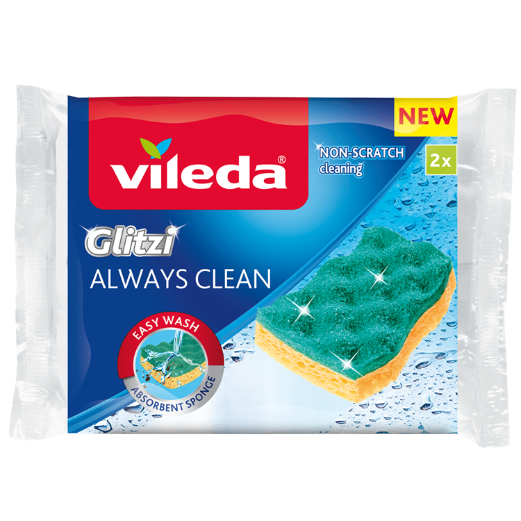 Vileda glitzi altijd schoon x2