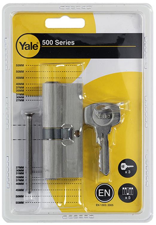 Yale 1006536 - profielcilinder 500 mv 75mm(35 40) | 5 stuks