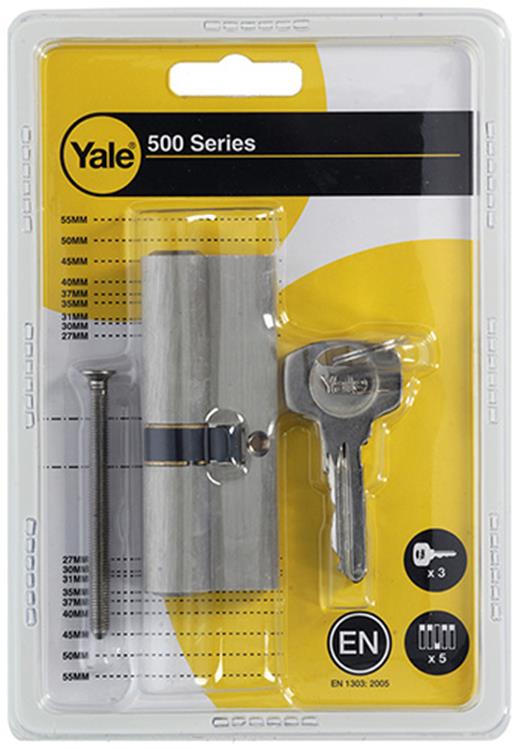 Yale 1006537 - profielcilinder 500 mv 80mm(35 45) | 5 stuks