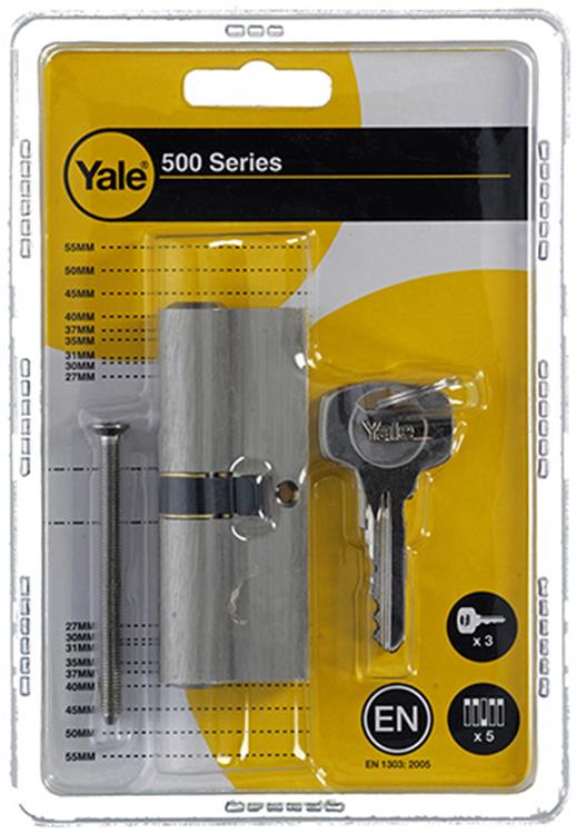 Yale 1006539 - profielcilinder 500 mv 80mm(40 40) | 5 stuks