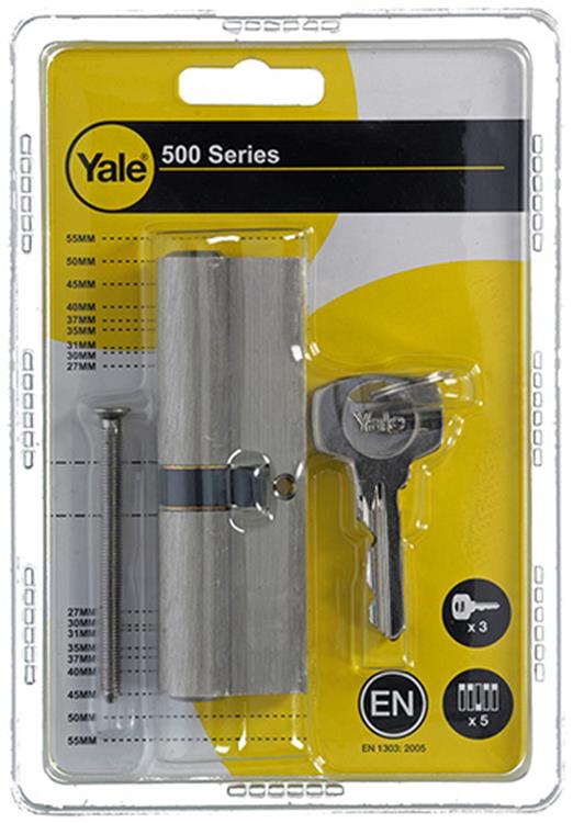 Yale 1006541 - profielcilinder 500 mv 95mm(45 50) | 5 stuks